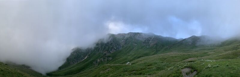 Foto von Toni Lerda entlang der Tour