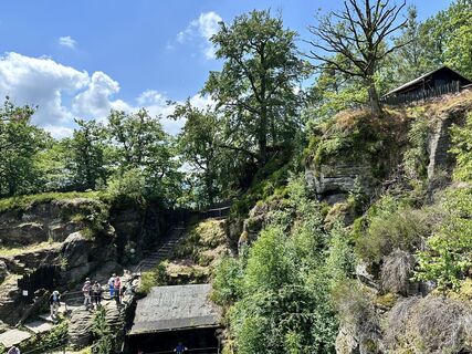 Foto von Thomas Schönstein entlang der Tour