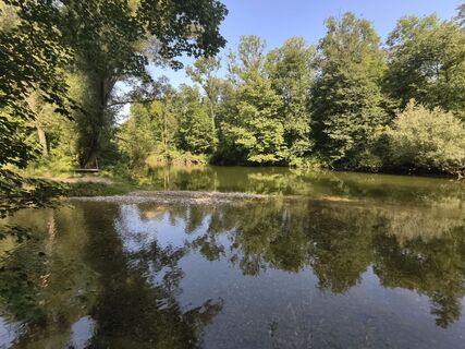 Foto von Klaus Neubauer entlang der Tour