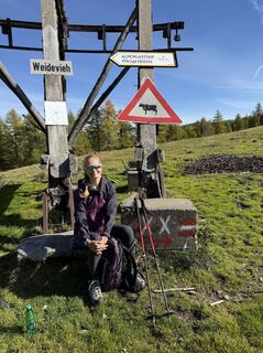 Foto von Manfred Schantl entlang der Tour