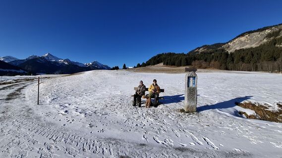 Foto von Erhard Jaud entlang der Tour