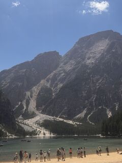 Foto von Nataša Jevsnik entlang der Tour