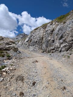 Foto von Willy entlang der Tour