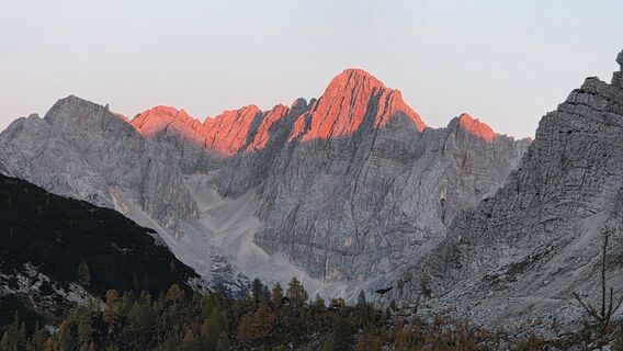 Photo de Klementina Gartner le long du parcours
