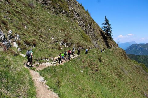 Von Bocca Saval zur Schutzhütte Nino Pernici