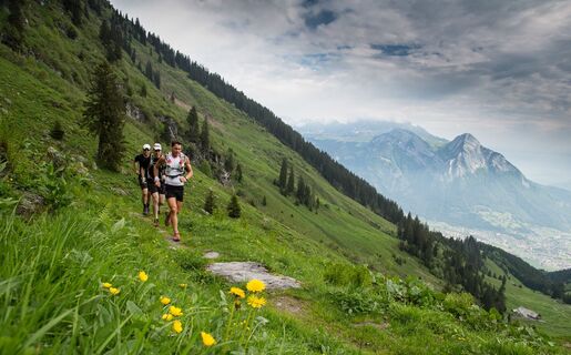 Trailrunning in der Bergwelt des Pizols