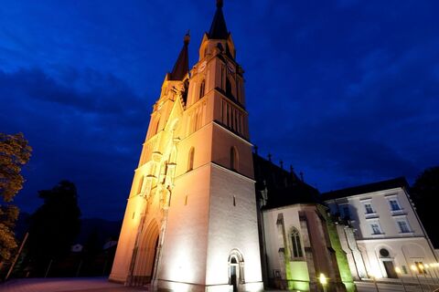 Stift Admont in Abendstimmung