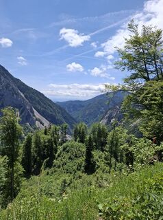 Foto von Miha Gros entlang der Tour
