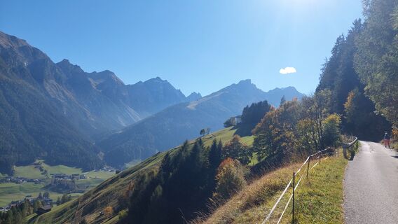 Foto von Walter Jenewein entlang der Tour