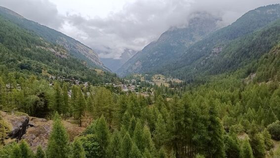 Foto von Maurizio Dell'acqua entlang der Tour