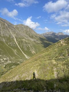 Foto von Dietrich Pinhammer entlang der Tour