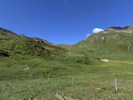 Foto von Christoph Thöni entlang der Tour