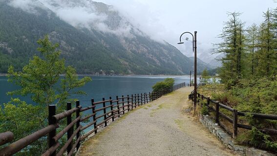 Foto von Maurizio Dell'acqua entlang der Tour