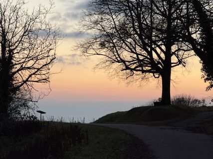 Photo de Ilona Schuster le long du parcours