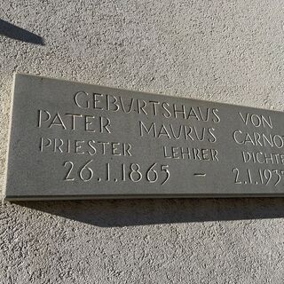 Pater Maurus_Geburtshaus_Samnaun Laret