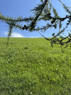 Foto von Cyrill Bischof entlang der Tour