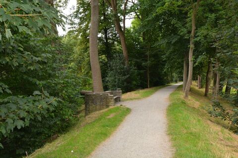 Wallanlage, Teil der alten Stadtbefestigung