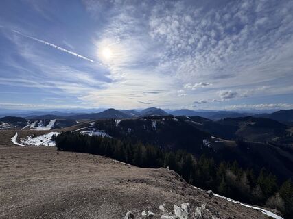 Foto von Bettina Grabner entlang der Tour