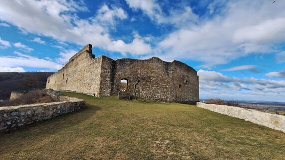 Foto von Regina Fleischmann entlang der Tour