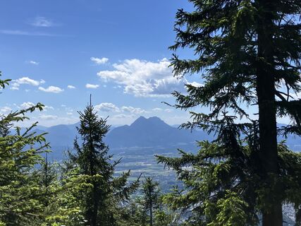 Foto de Meinrad Föger a lo largo del recorrido