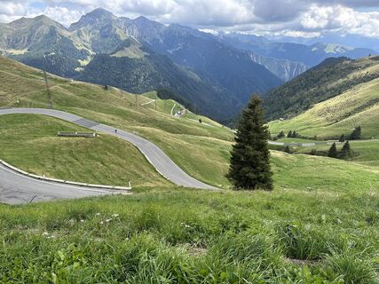 Foto von László Batki entlang der Tour