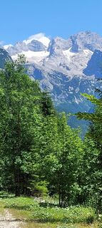 Fotografia z Fritz Mitterer na trase