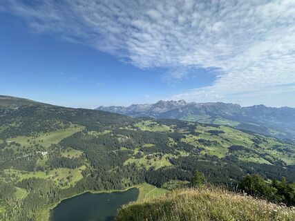 Foto von Ladina Schneider entlang der Tour