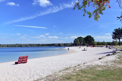 Blick auf den Tankumsee in der Südheide Gifhorn