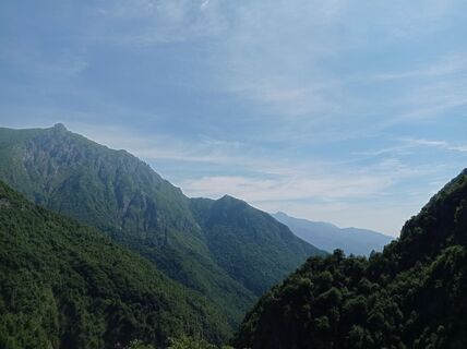 Foto von Aner entlang der Tour