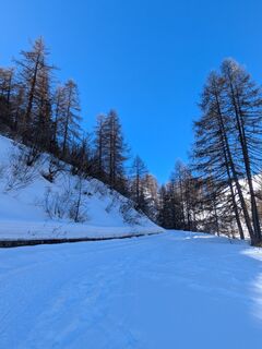 Foto von Diego Baroni entlang der Tour
