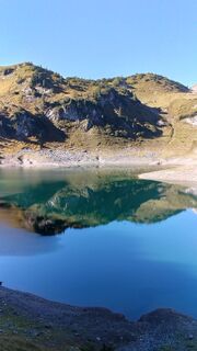 Fotografia z Johanna Stieger na trase