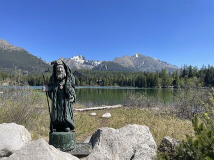 Foto von Enikő Pap entlang der Tour
