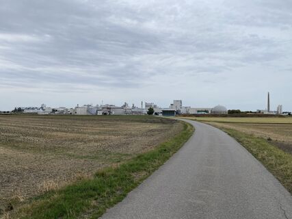 Foto von Alois entlang der Tour