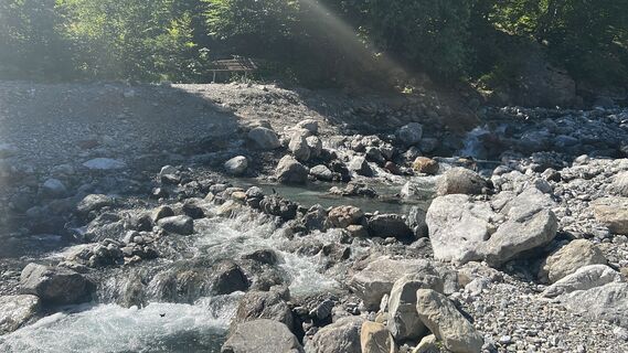 Foto de Bene Schadel a lo largo del recorrido
