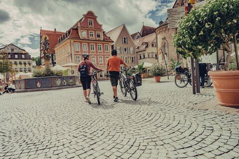 Ostalb-Radrunde V6 Schwäbisch Gmünd Innenstadt