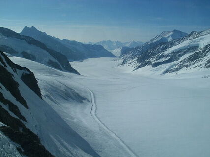 Jungfraufirn und Konkordiaplatz