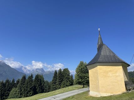 Foto de Martina Schüller a lo largo del recorrido