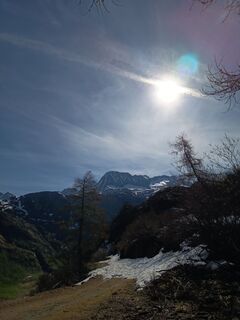 Foto von Aner entlang der Tour