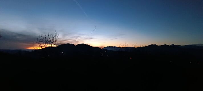 Foto de Gregor Porenta a lo largo del recorrido