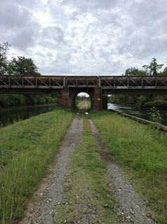 Foto von Tanja Kunz entlang der Tour