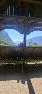 Foto von Mario Thomaschütz entlang der Tour