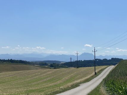 Photo de Franz Winkler le long du parcours