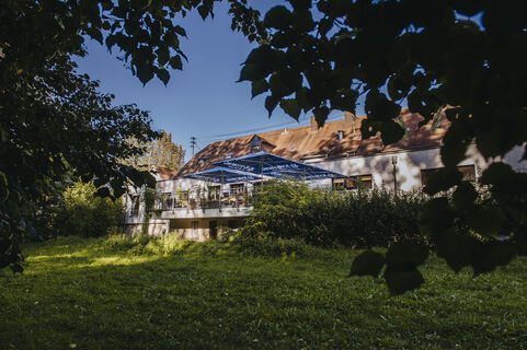 Biergarten der Wern's Mühle
