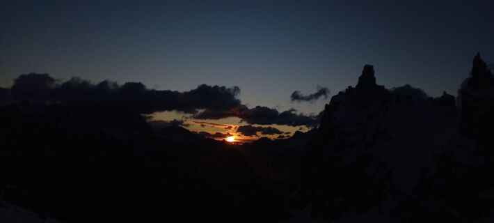 Foto von Corrado Menardi entlang der Tour