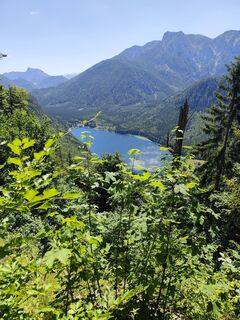 Photo de Edith le long du parcours
