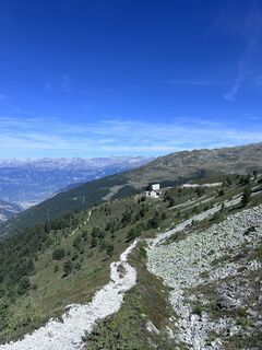 Foto von Yves Ecuyer entlang der Tour