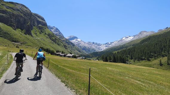 Foto von Niccolò Ratti entlang der Tour
