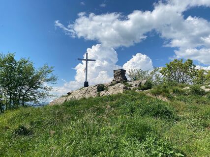 Foto von David Amrein entlang der Tour