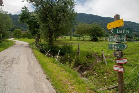 Richtung Lassing