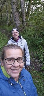 Photo de Silvia Meznaric 1 le long du parcours